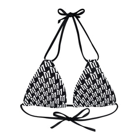 Strappy Triangle Bikini Top