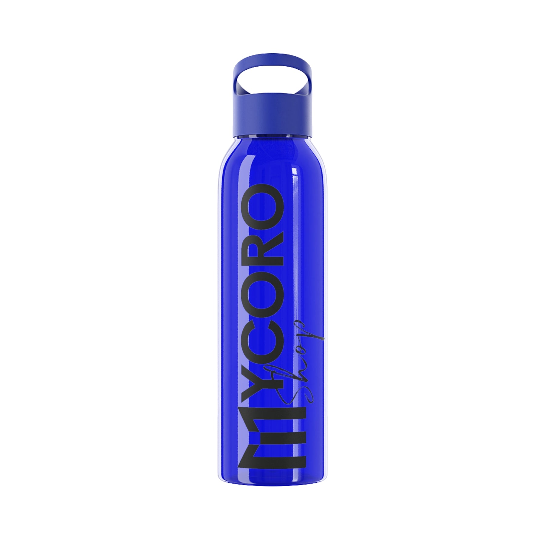 MYCOROshop Water Bottle (Black text)