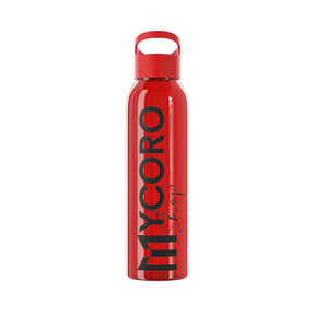 MYCOROshop Water Bottle (Black text)