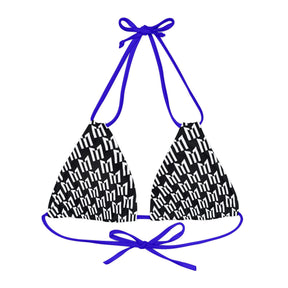 Strappy Triangle Bikini Top