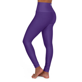 Stunning Purple High Waisted Yoga Leggings