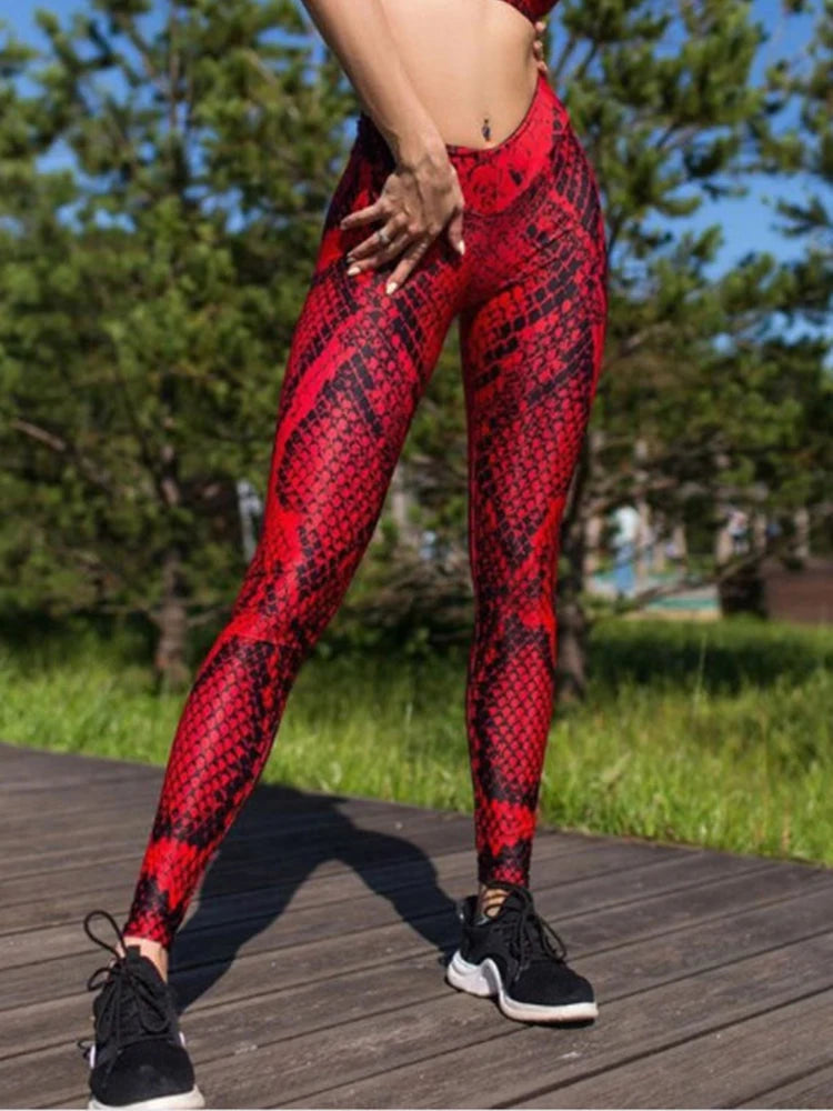 Snake Skin Leggings