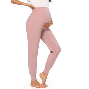 Maternity Pants with Elastic Belly Support and pocket