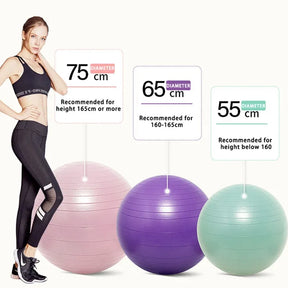 PVC Fitness Yoga Ball