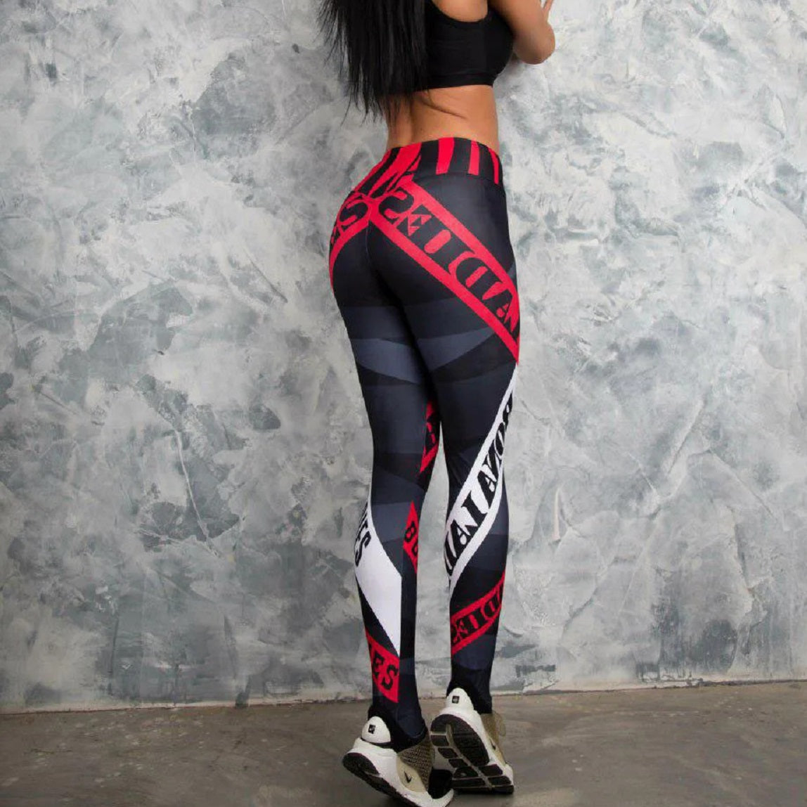 Dark High-Waist sporty Leggings