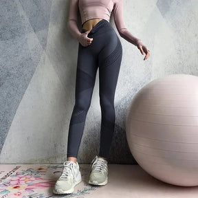 High-Waist Peach Butt Lifting Pants